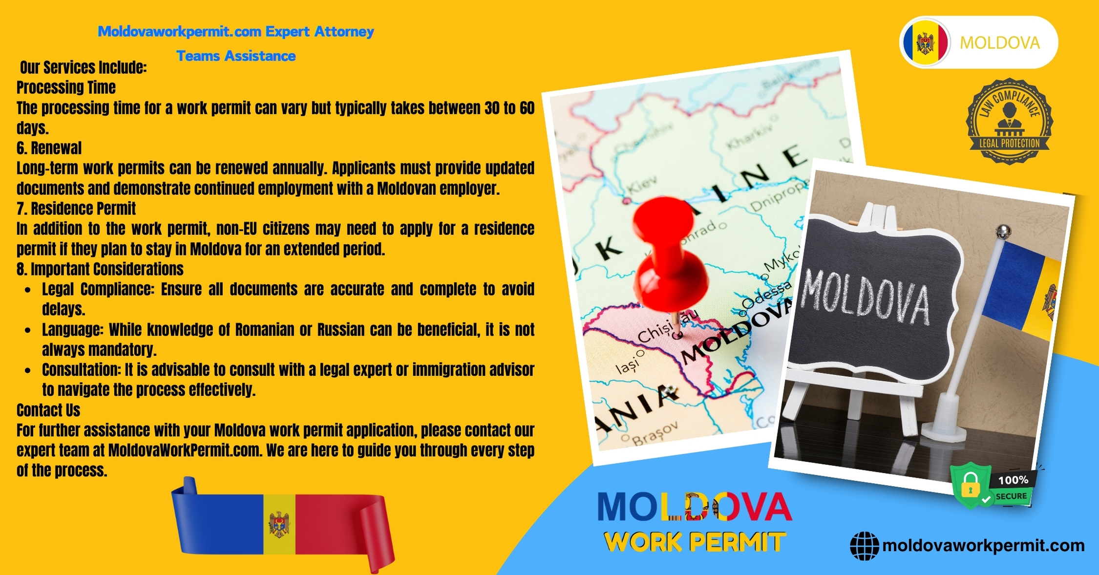 Navigating Moldova’s Work Permit and Business Resident Visa Requirements for Guatemalan Citizens